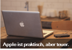 Sparen bei Apple